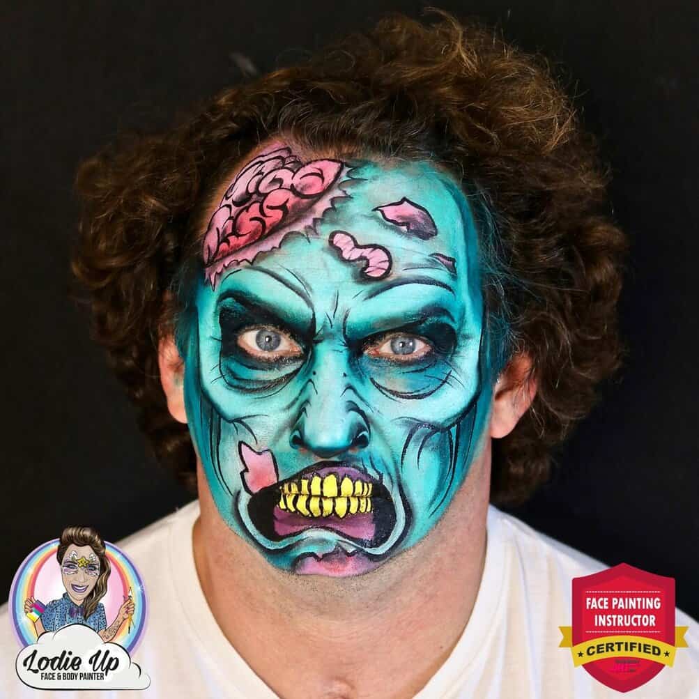 Step-by-Step Zombie Face Paint Guide for Halloween - IFPS